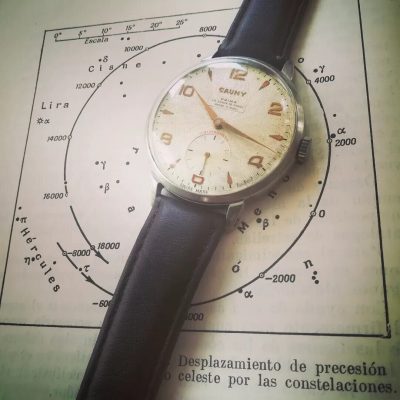 CAUNY Prima vintage watch