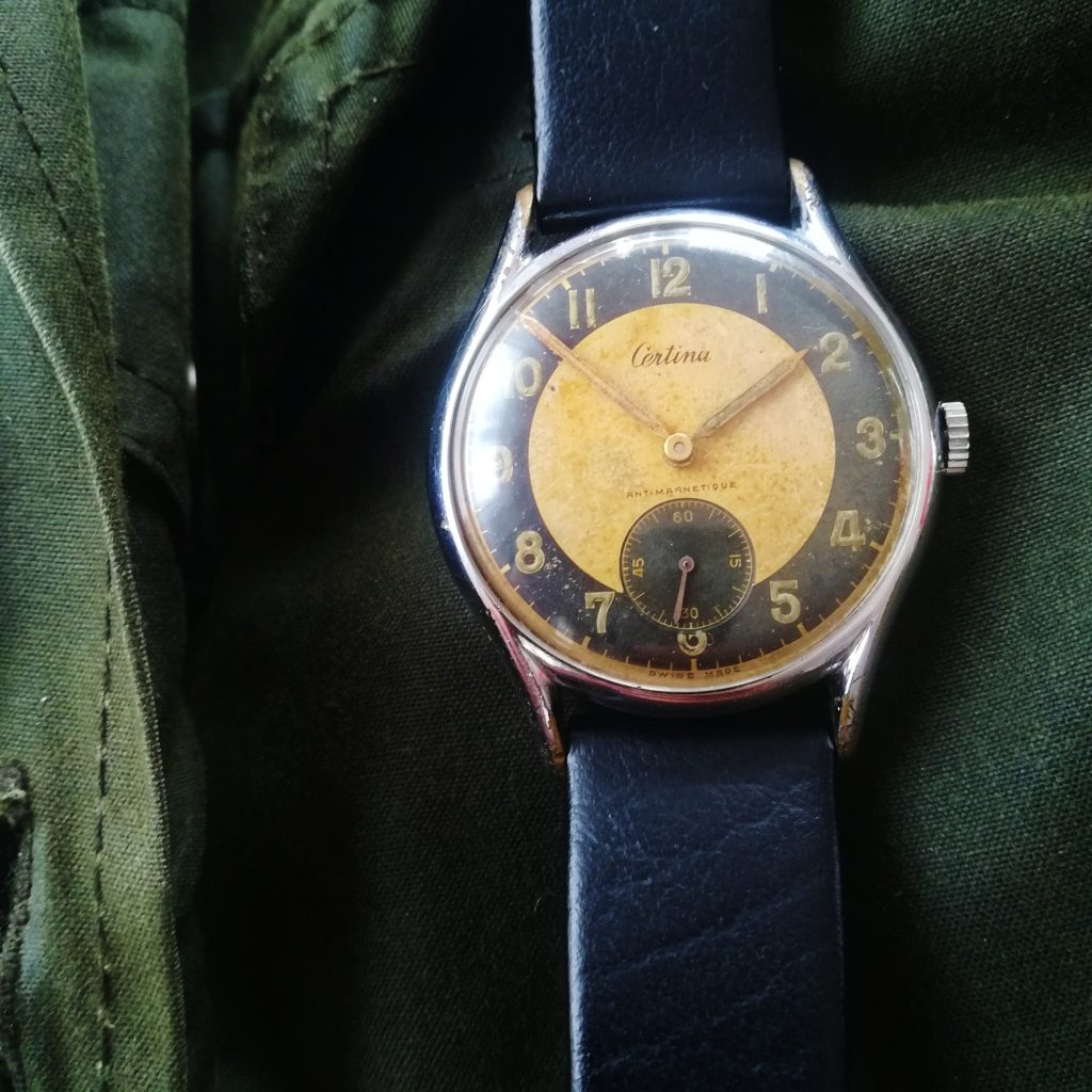 WW2 CERTINA military vintage watch