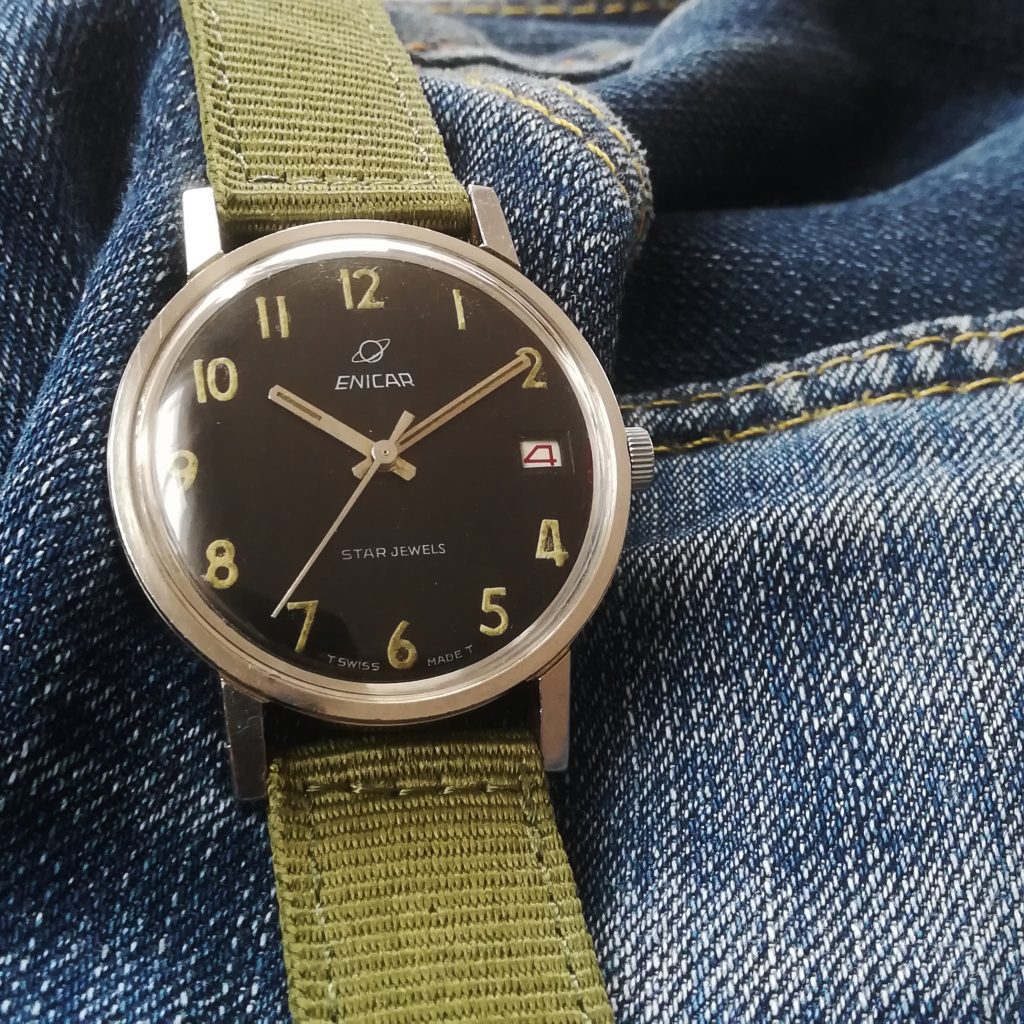 ENICAR Star Jewels vintage watch
