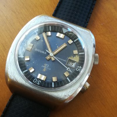 SICURA diver vintage watch