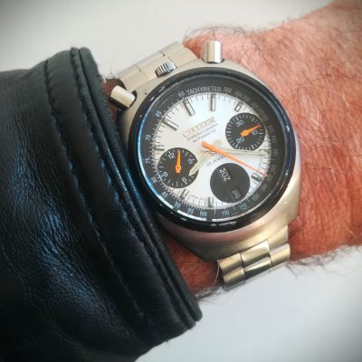 CITIZEN Bullhead vintage automatic chronograph