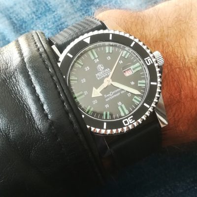 MORTIMA Superdatomatic diver vintage watch