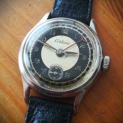 CERTINA vintage pointer date watch
