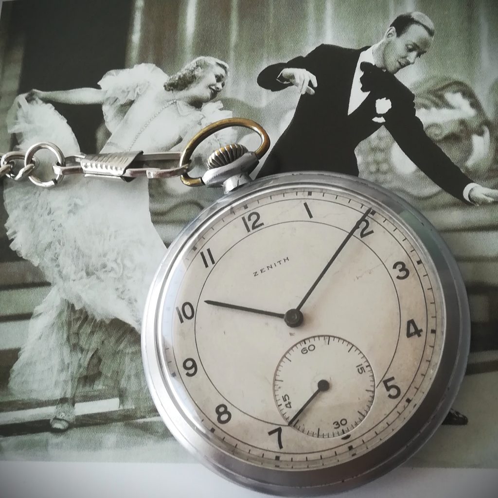 ZENITH art deco vintage pocket watch
