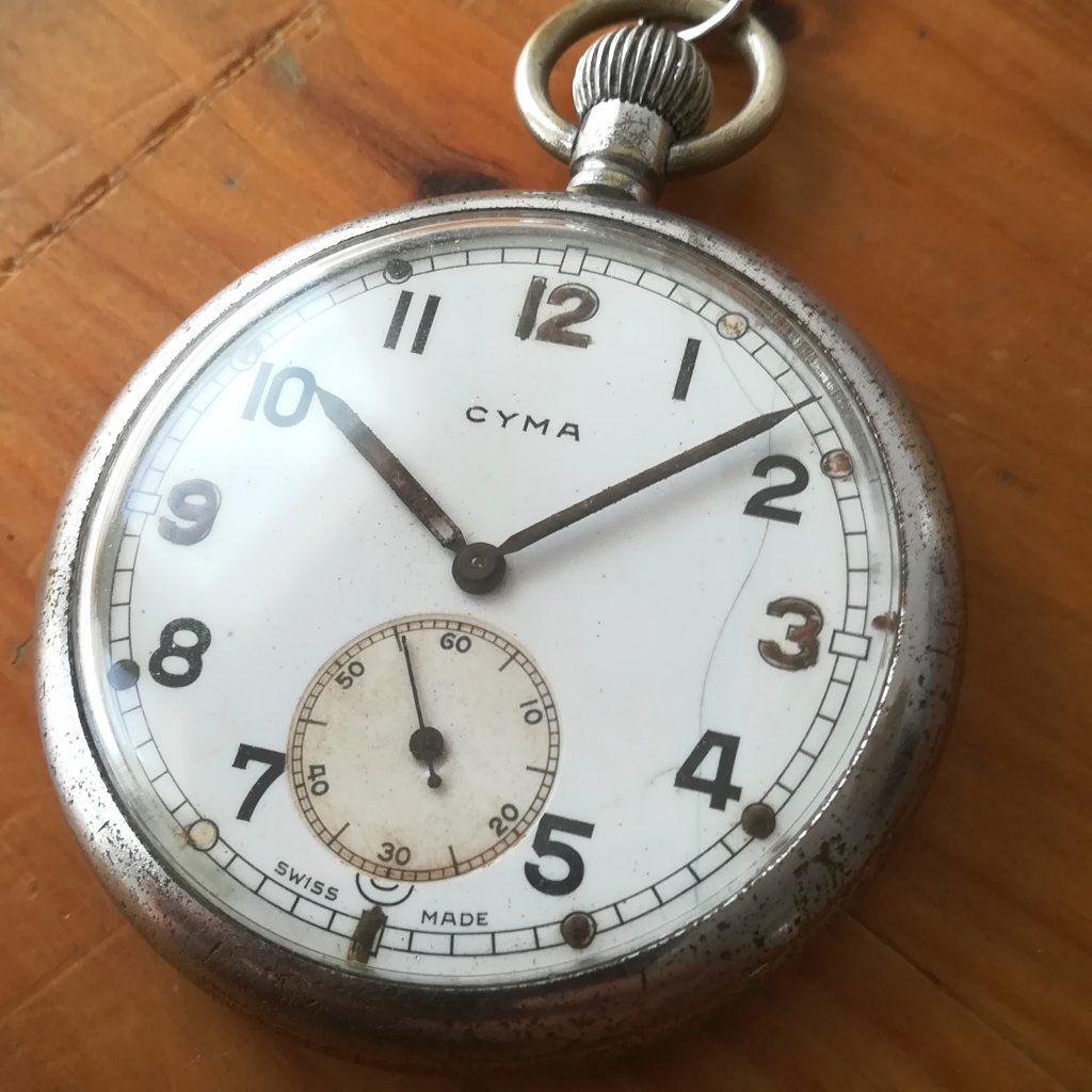 British Army pocket watch