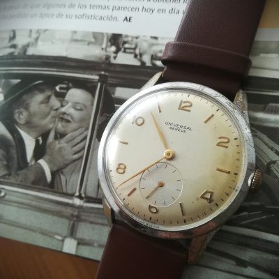 1949 UNIVERSAL GENEVE vintage watch, cal. 262, 38 mm, working and serviced