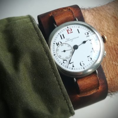 Longines WWI trench watch