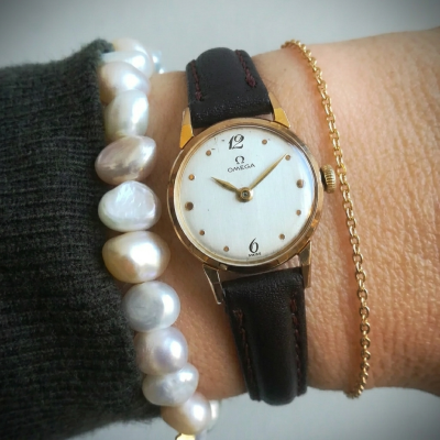 OMEGA vintage ladies watch, 1947, working and serviced
