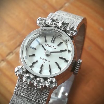 1970 SEIKO ladies vintage watch, ref. 11-0320, working and serviced