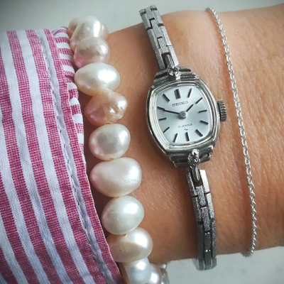 1970 SEIKO ladies vintage watch, ref. 11-3310, working and serviced
