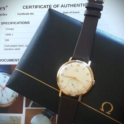 Omega Jumbo vintage watch 2808